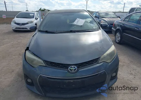 2014 Toyota Corolla S Plus z USA, uszkodzony, nr VIN 2T1BURHE9EC021444